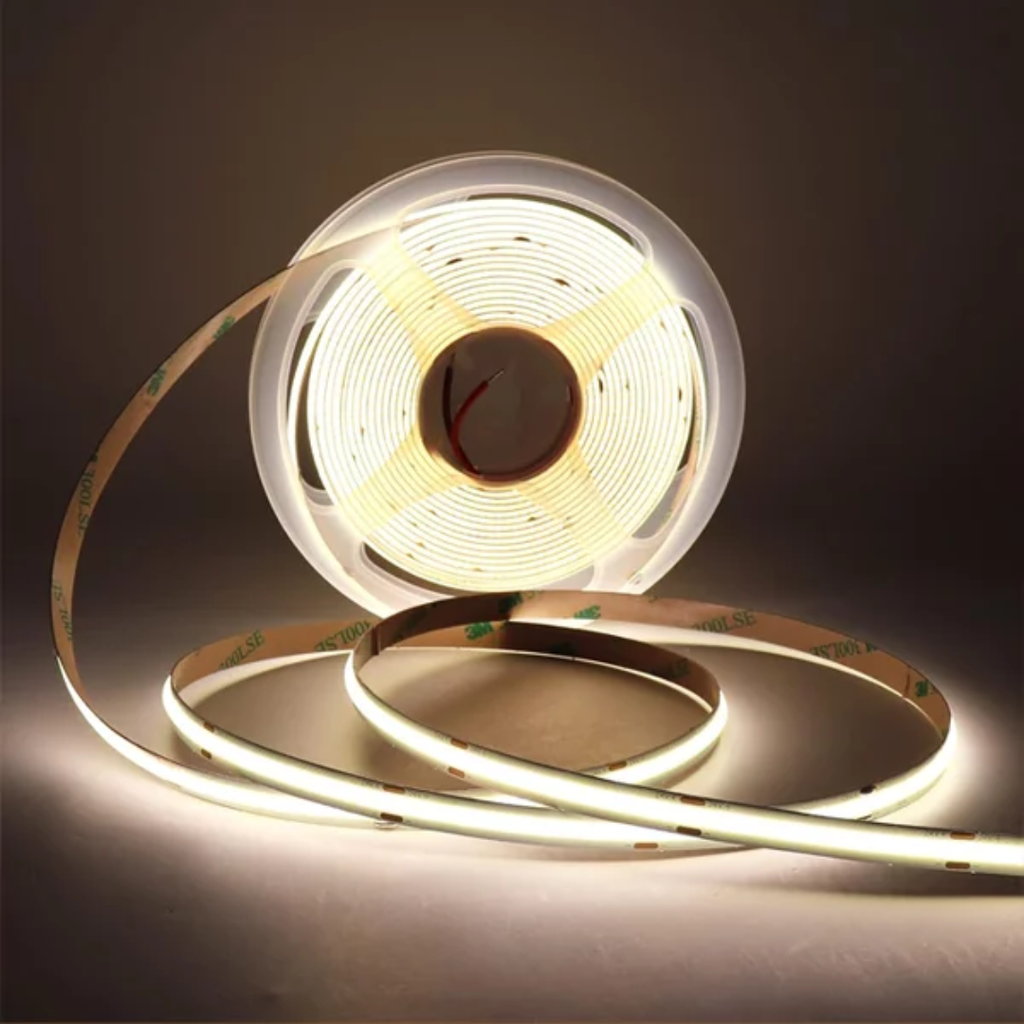 Rollo 5M Tira Led COB 528 Led Por Metro Blanco Frio 6000K 12V