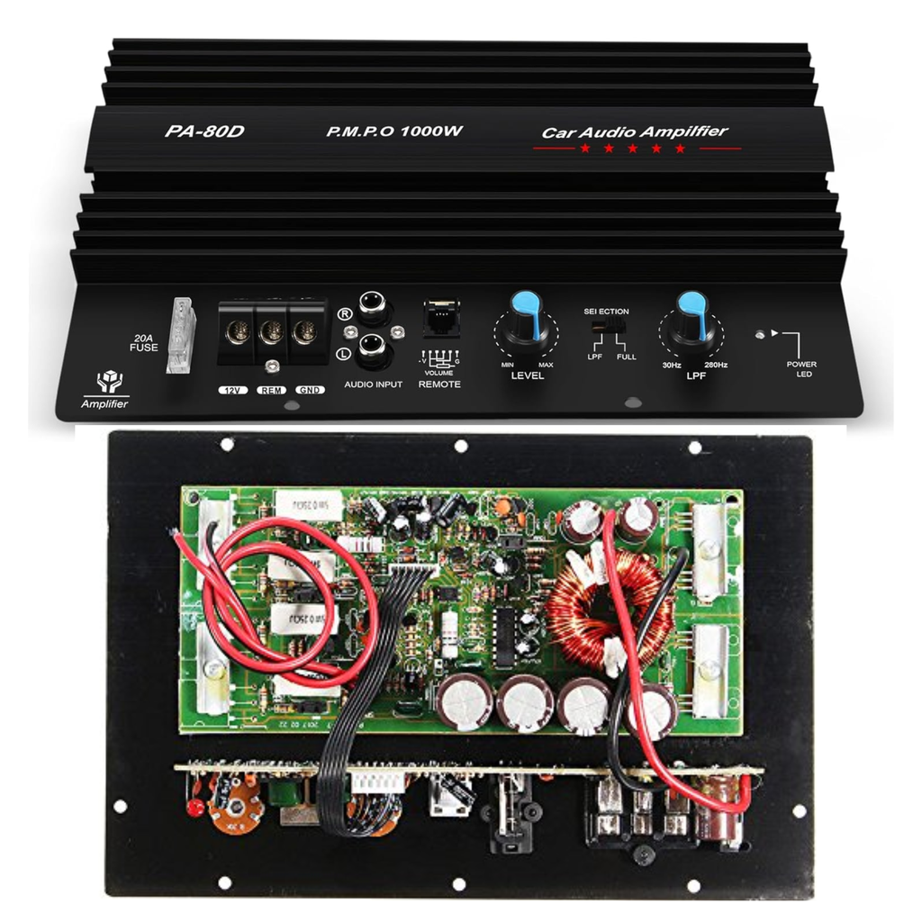 Amplificador Para Vehiculo 1000W