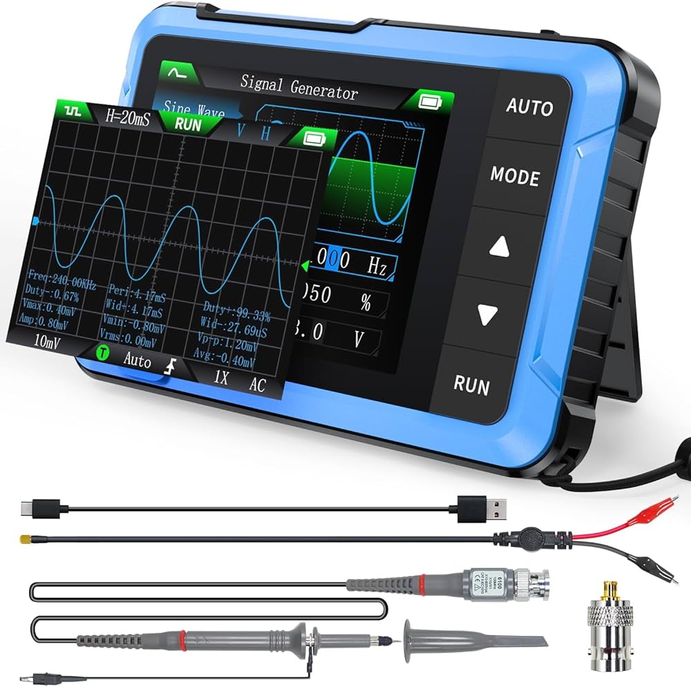 Mini Osciloscopio FNIRSI DSO-510 10MHZ
