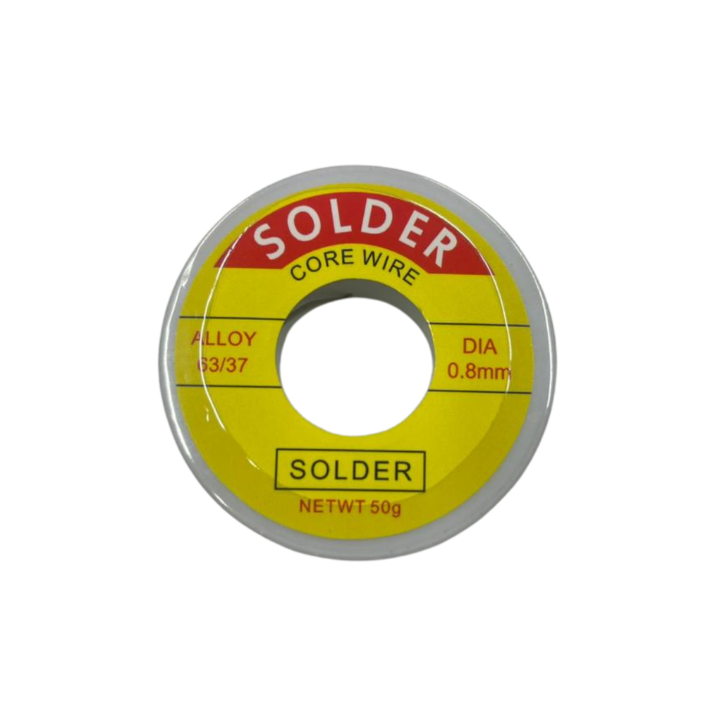 Rollo De Estaño ZD 0.8mm 63/37 50 Gramos