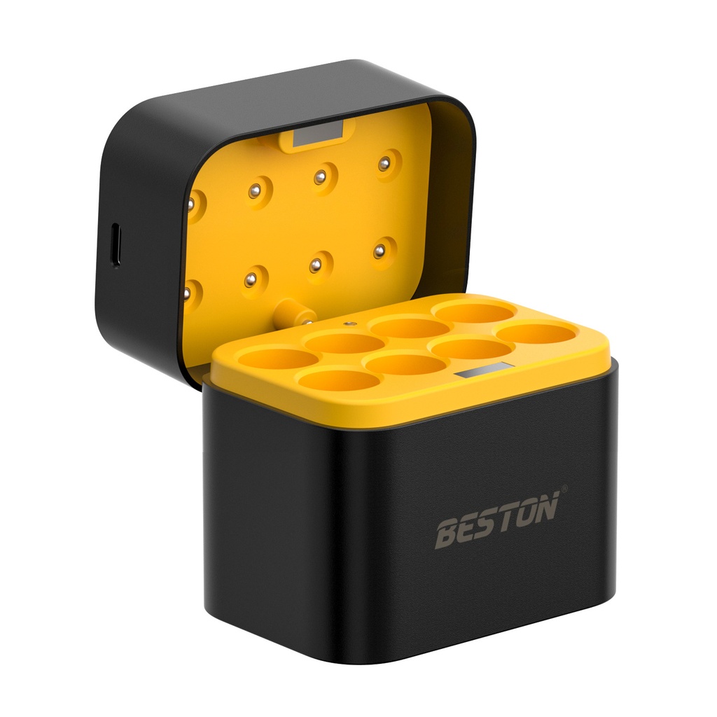 Cargador Beston Para 8 Baterias AA