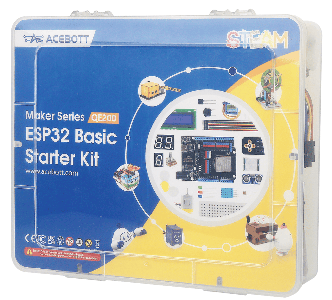 KIT ACEBOTT De Aprendizaje Para Programación Con ESP32 QE200