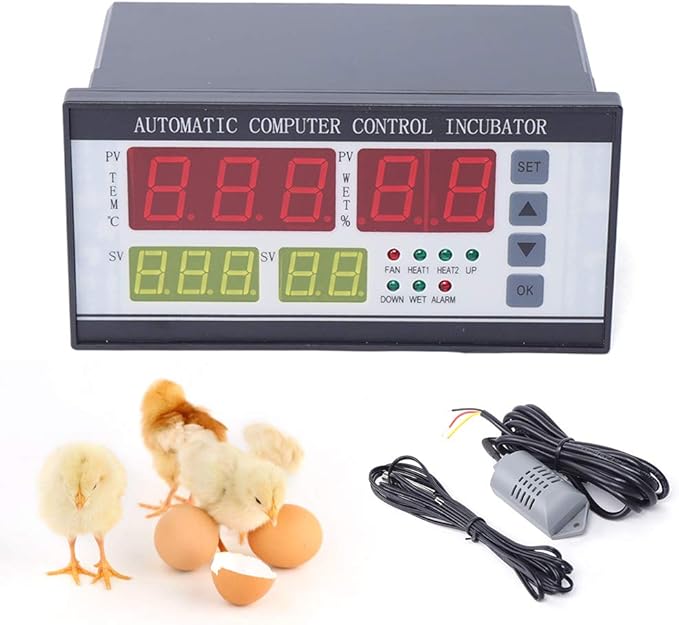 Controlador Automático De Control De Incubadora Para Huevos 110V XM-18