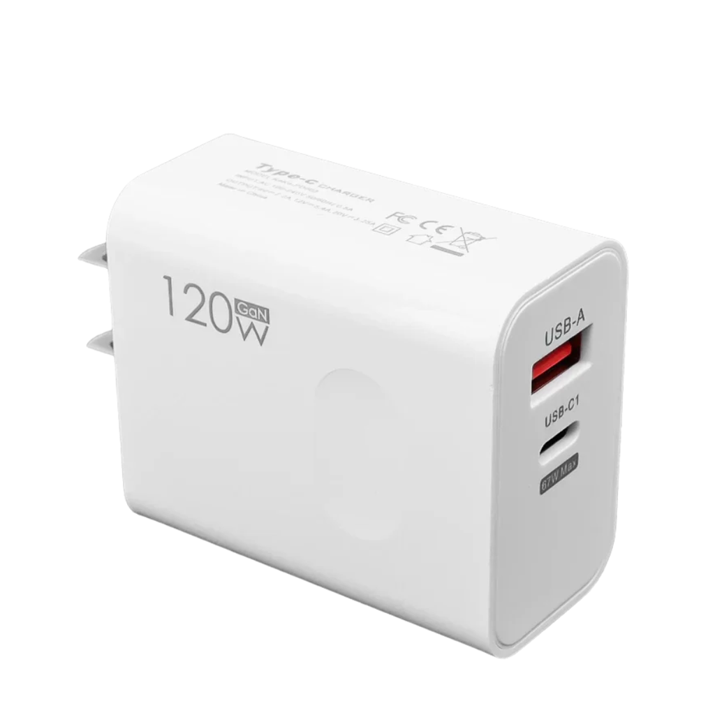 Cubo De Carga 120W USB C+A