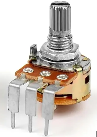 Potenciómetro B250K 3 Pines Horizontales