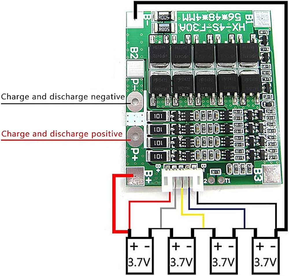 Modulo Protector de carga para baterías hasta 30A