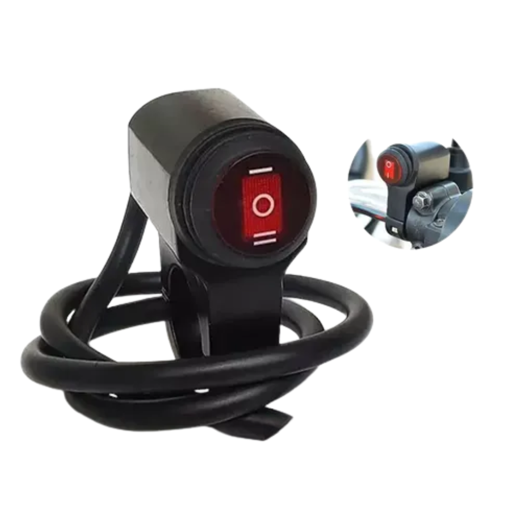 Switch A Prueba De Agua On-Off-ON Para Moto