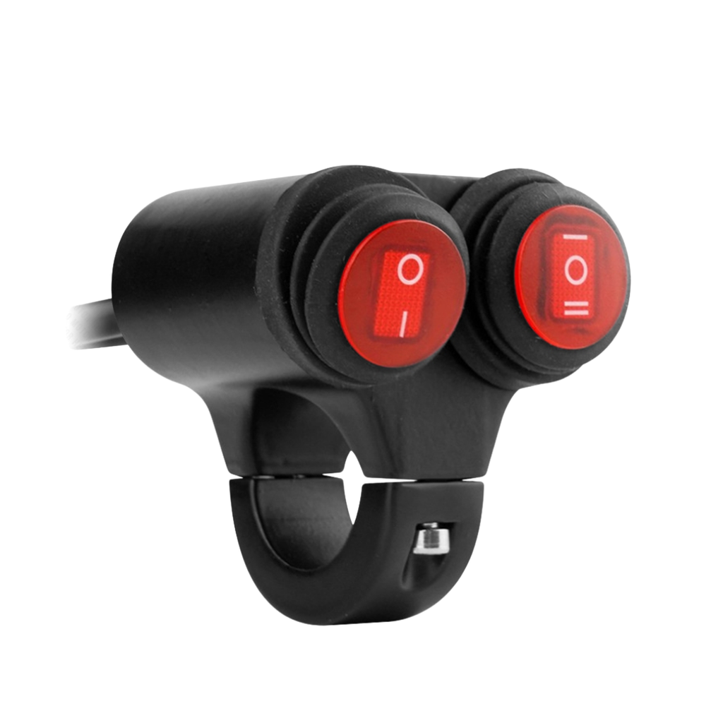 Switch Doble  A Prueba De Agua Para Moto On-Off / On-Off-On