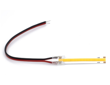 Conector Para Tira Led Cob 2 pines 5mm A Cables