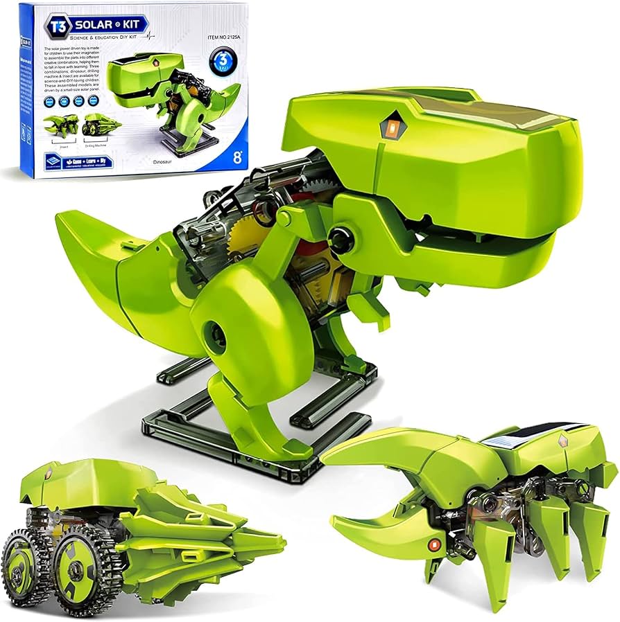 Kit DIY Educacional Robot Solar 3 En 1