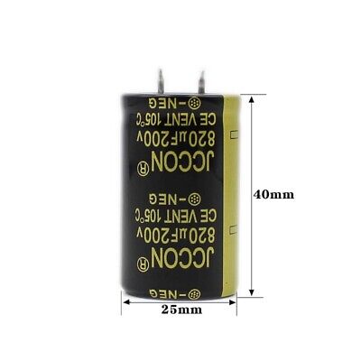 Capacitor Electrolítico 820uF 400V
