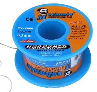 Rollo De Estaño Mechanic 0.3mm 63/37 40 gramos YT-V866