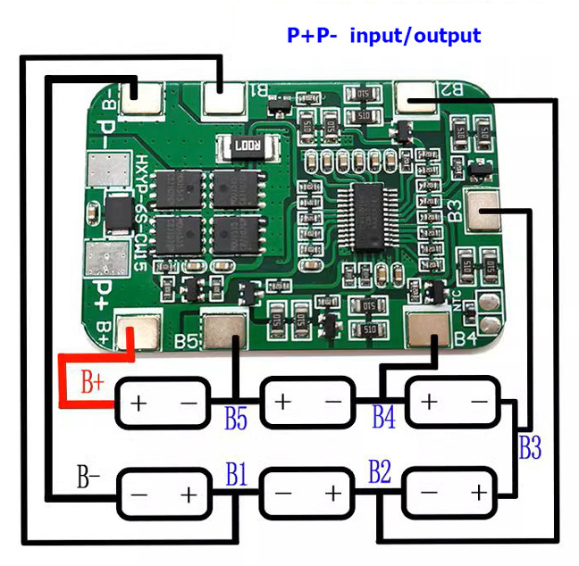 Modulo De Carga Para Batería 18650 6S 14A