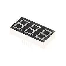 Display Catodo Común 0.56" 7 Segmentos 3 Dígitos