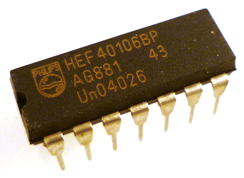 Integrado HEF40106BP