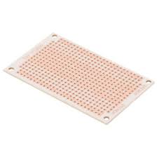 Placa Perforada De Fibra De Vidrio Tipo Protoboard Steren MOD-405 7.5*4.5cm