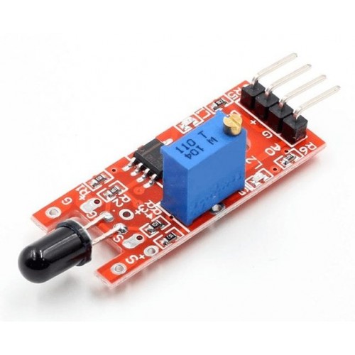 Sensor De Flama placa roja