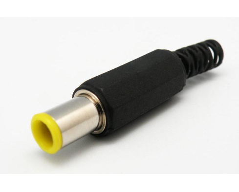 Plug Dc Para Chasis 5mm*10mm Amarillo