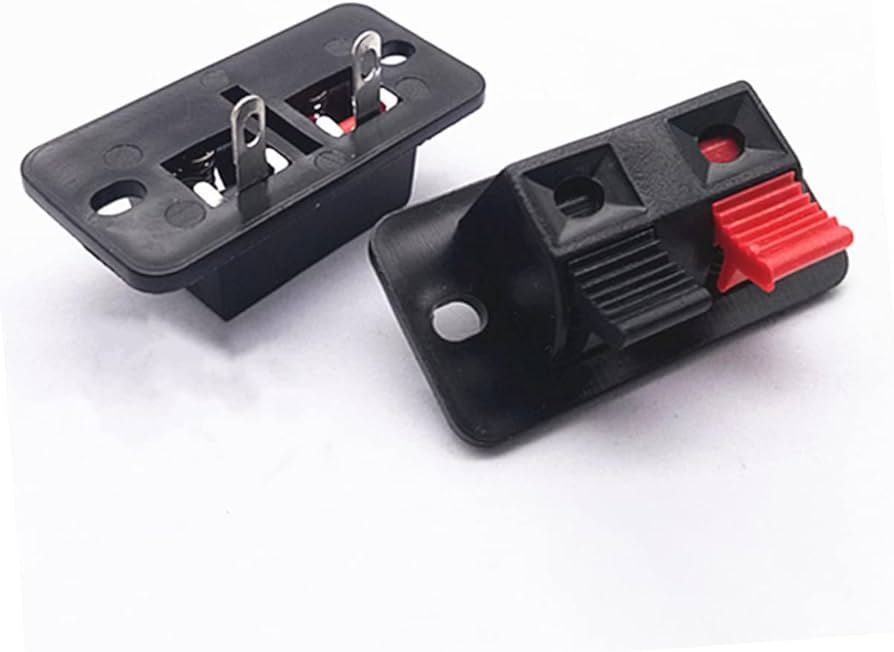 Terminal Para Bocina Rectangular Pequeña 2 Pines