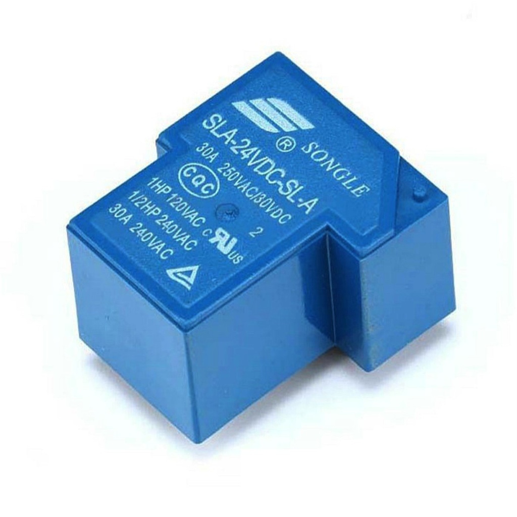 Relé Tipo T SLA-24VDC-SL-A 30A 5 Pines