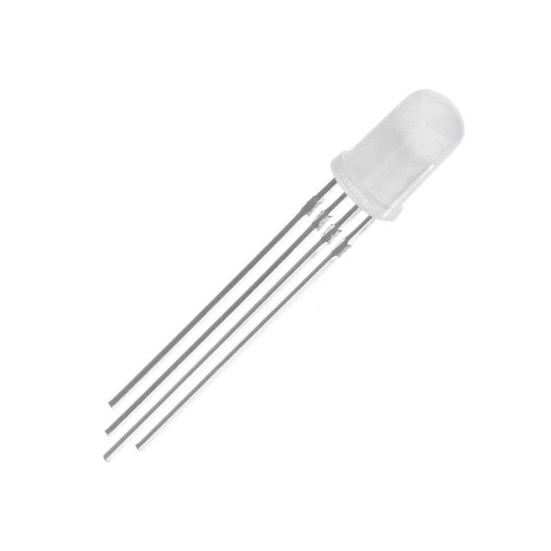 Led 5Mm Difuso Rgb Catodo