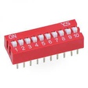 Dip Switch 10 Pines
