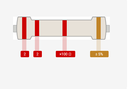 Resistencia 1/4W 2.2K