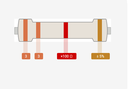 Resistencia 1/4W 3.3K