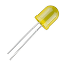 LED 10mm Difuso Amarillo