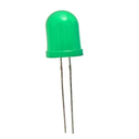 LED 10mm Difuso Verde