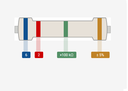 Resistencia 1/4W 6.2M