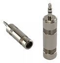 Plug 3.5mm Stereo Metal Zebra