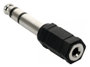Adaptador De 1 Jack 3.5mm A 1 Plug De 1/4" Stereo Plástico