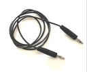 Cable De Banana A Banana 4Mm Negro
