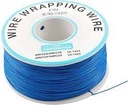 Rollo Alambre 30Awg 1000 Pies Color Azul