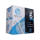 Metro Cable Utp Categoria 6 Para Interior Sprywire