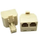 Spliter Para Rj45 1 Macho 2 Hembra