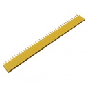 Tira Dil Hembra 40 Pines 2.54mm Color Amarillo