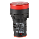 Luz Piloto LED Rojo 12V AC/DC 22mm