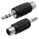 Adaptador RCA A 3.5mm Stereo