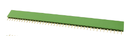 Tira Dil Hembra 40 Pines 2.54mm Color Verde