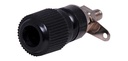 Bornera Para Fuente 4mm Negro