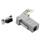 Adaptador Jack Db9 A Jack Rj45 De 8 Contactos