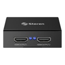 Splitter Hdmi 2 Salidas 4K Steren Bos-402