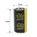 Capacitor Electrolitico 12000Uf 63V 30X50MM