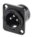 Conector XLR Macho Para Chasis Pro Sound T-M67