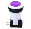 Boton Maquinita Morado Con Microswitch