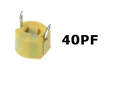 Capacitor Variable Trimmer Amarillo 40Pf