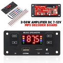 Modulo Amplificador MP3/FM/BLUETOOTH 2*30W 7-22V