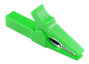 Lagarto 55mm para banana 4mm color rojo verde